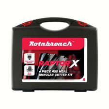 Rotabroach HSS & TCT Annular Cutter Kit 6 PCE 12-22MM RAPX1222KIT