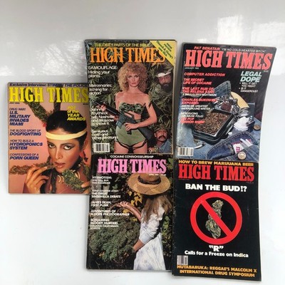 High Times Magazine Lot 5 issues 1979 Jazz Women in Rock  Running  Turquoise '77