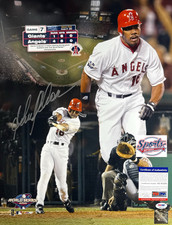 Garret Anderson Signed 16x20 Angels Photo 2002 Ws Champs Psa 4a81528 Garret Anderson Signed 16x20 Angels Photo 2002 Ws Champs Psa 4a81528