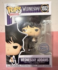 Funko Pop Television: WEDNESDAY w/Umbrella #1552 Chalice Collectibles Exclusive