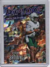 2026 LEAF METAL BYRUM BROWN ROOKIE/RC #6/7 *EXPLODE ONTO THE SCENE*