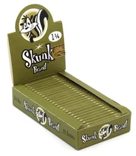 Unflavored size 1 1/4 Rolling Papers - Box/25