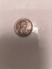 1945 S Wheat Penny,L Very Close To The Rim Very Rear+9 random mint sport card. — photo 1