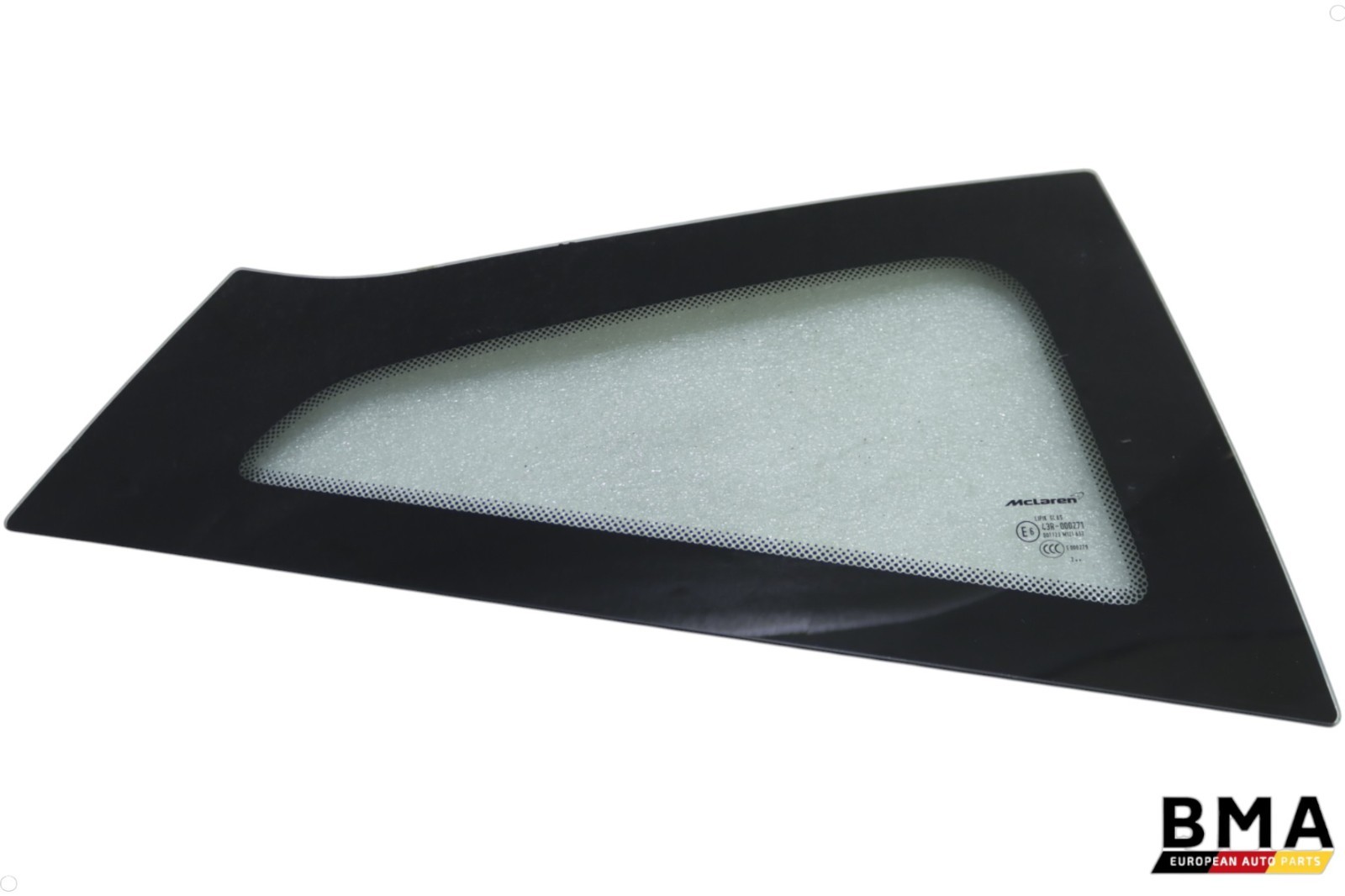 McLaren Artura Right Passenger Side Quarter Window Glass Panel 2023 - 2025 OEM