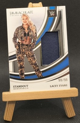 2022 Panini Immaculate WWE Standout Memorabilia  /99 Worn Patch