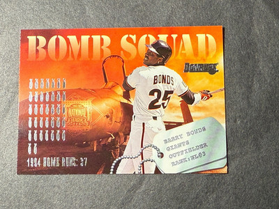1995 Donruss Bomb Squad Barry Bonds/Albert Belle #3