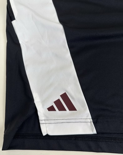 Adidas Aeroready Texas A&M Aggies Practice Shorts 7” Men's Size XL Black White - Picture 6 of 17