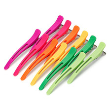 12PCS Non-Crease Hair Styling Clips - Professional Salon Sectioning Clips