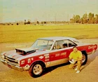 2011 Hot Wheels Vintage Racing Drag Car Dick Landy's '68 HEMI Dodge Dart