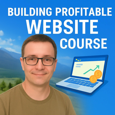 #ad #ad Building Profitable Website Course $5.00