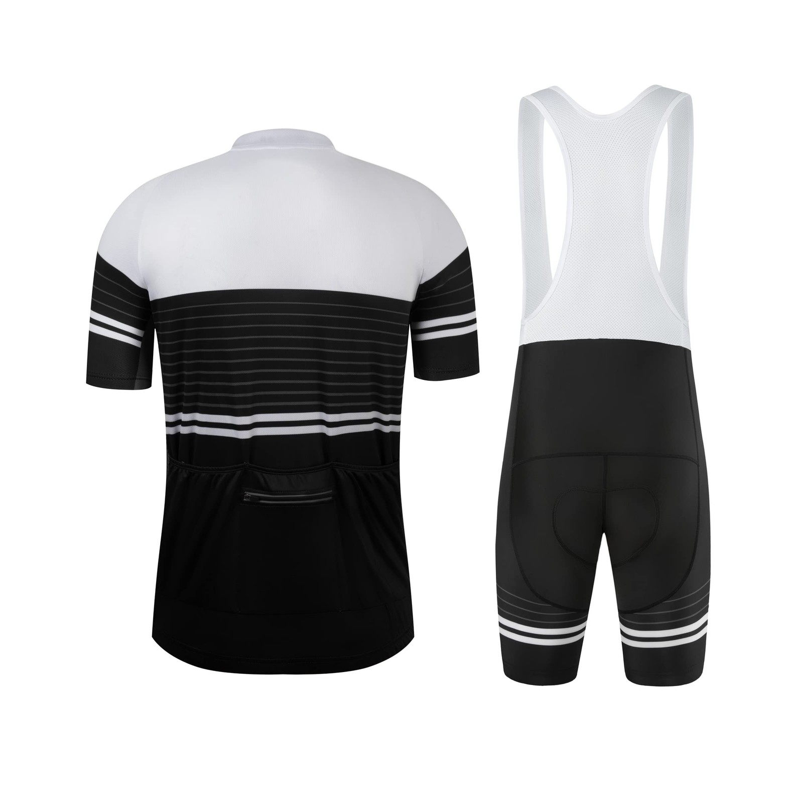 Coconut Ropamo CR Men's Cycling Jersey Set Road Bike Jersey Zipper Pocket Sho...