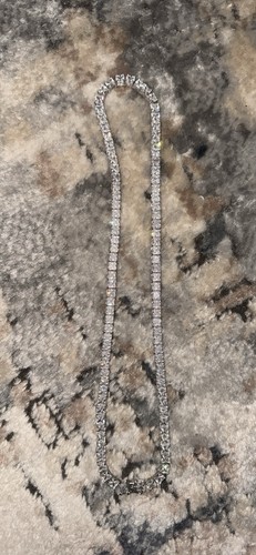 Moissanite VVS Tennis Chain Necklace