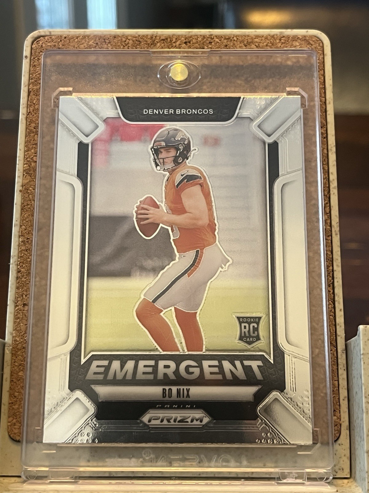 Bo Nix Rookie 2024 Panini Prizm Emergent RC #3