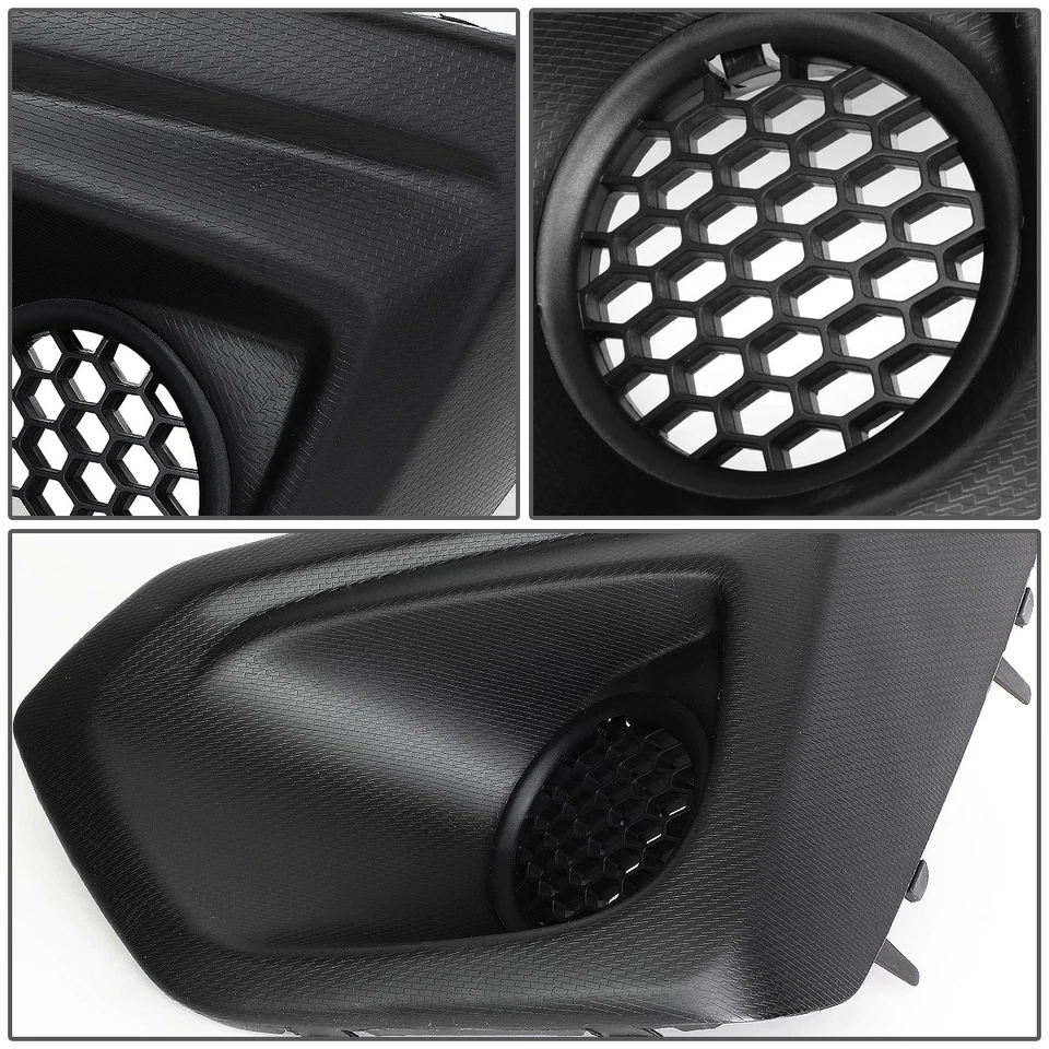 PARA 12-14 SUBARU IMPREZA PARA-CHOQUE DIANTEIRO FAROL DE NEBLINA TAMPA DE MOLDURA DE SUBSTITUIÇÃO - Imagem 3 de 4