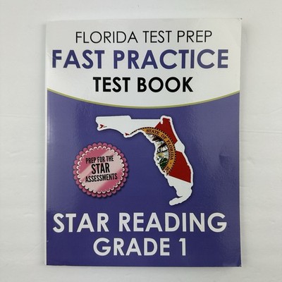 Florida Test Prep Fast Practice Test Book Star Reading Grade 1