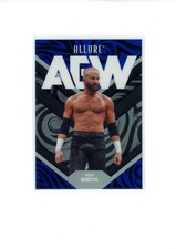 2026 Upper Deck Allure AEW All Elite Trent Beretta #80 Black Blue 21/35