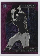 2022 Panini Chronicles Titan Purple Mojo Prizm 3/99 Oneil Cruz #3 o7m