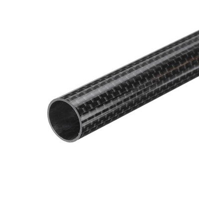 1 Stück Kohlefaserrohr 16x18x420mm glänzende Oberfläche Stab 3K gewickeltes