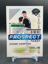 2024 Panini Prospect Edition Blue /199 Chase Hampton #34 New York Mets