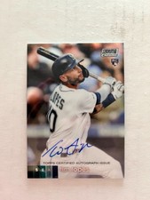 rookie card Topps Stadium Club CHROME Tim Lopes auto signed autograph 2020 RC
