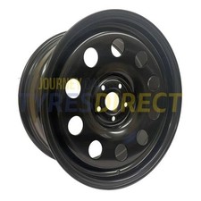 18x8 BLACK MODULAR STEEL WHEEL 5x112 ET35 VW CADDY / TRANSPORTER T4