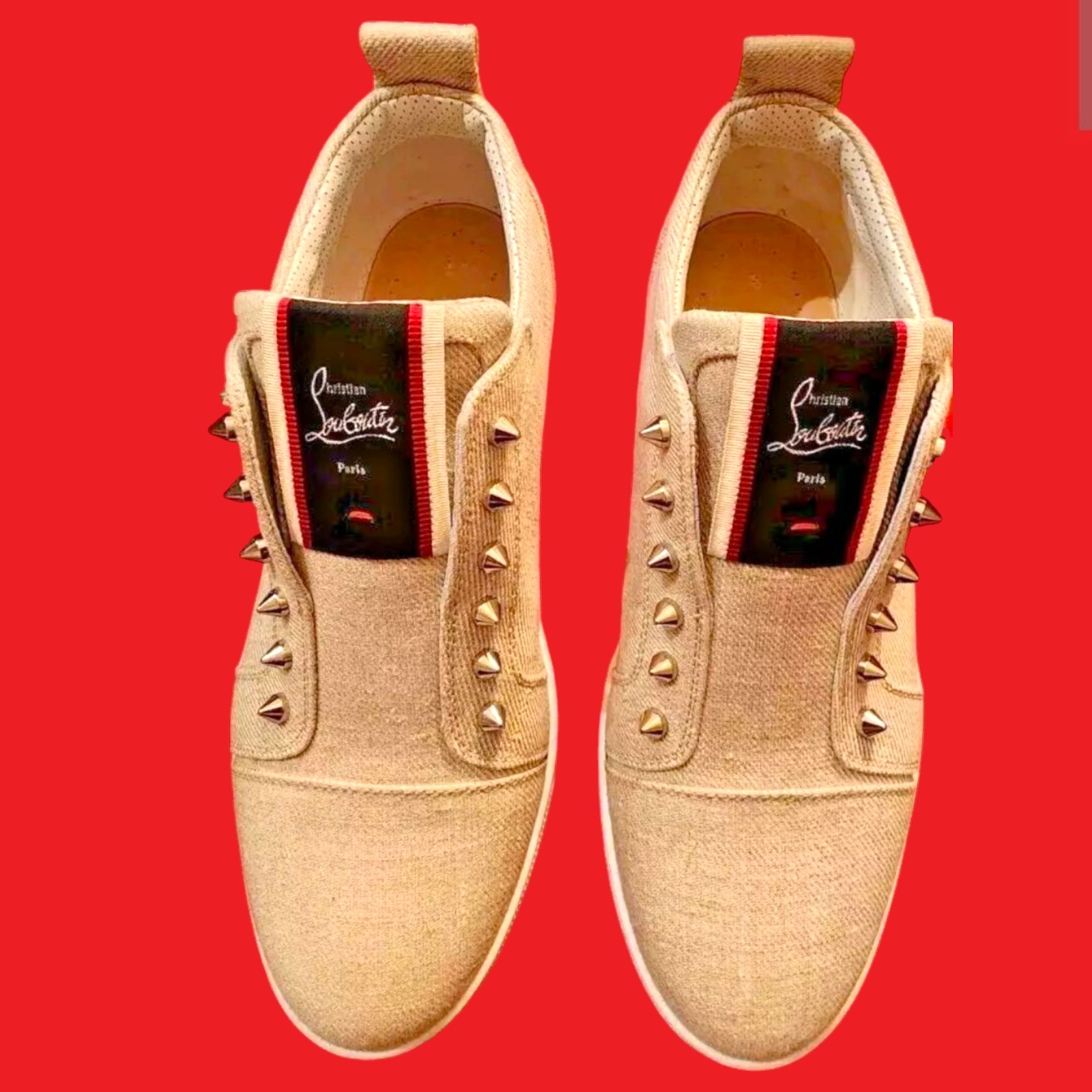 Lotto sneakers top Christian Loubotin F.A.V Fique A. Vontade US 10 5 EU 43 5 $990