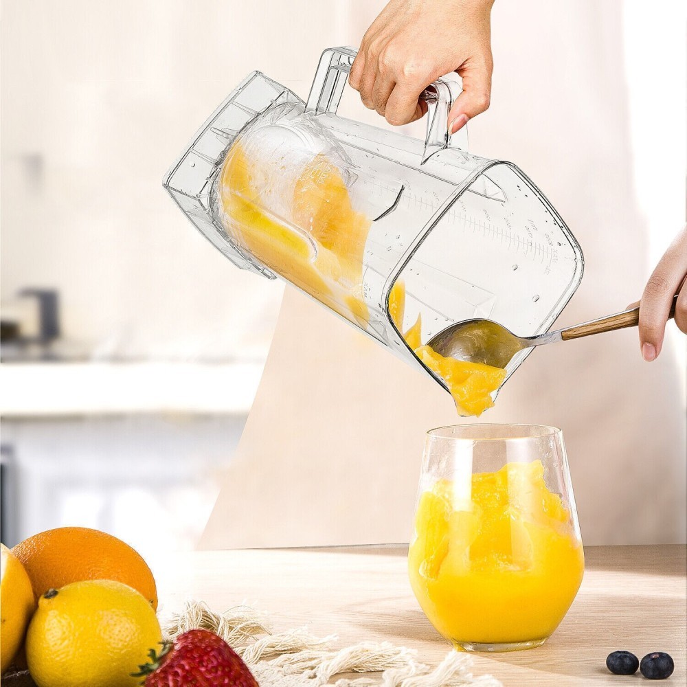 Commercial Blender 2xCups Food Processor Mixer Smoothie Juicer Ice Crusher Home