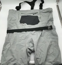 Orvis Men’s Waterproof PRO Fishing Waders-Grey-Size: L Short