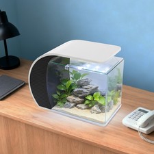 LED Aquariumset 200L Aquarien Set Aquarium Glas Kleines Glas-Aquarium Tischaquar