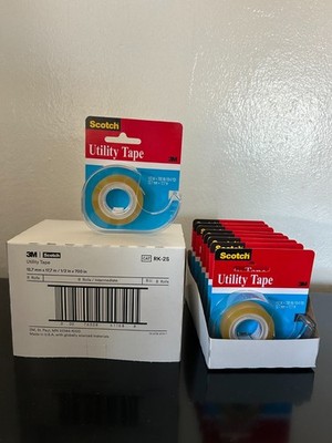SCOTCH UTILITY TAPE 8 ROLLS 1/2 IN X 700 IN x 2 packs