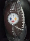 Signed ROCKY BLEIER "4X SBC" Pittsburgh Steelers Football
