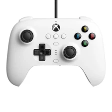 Used White 8Bitdo Ultimate Wired Controller for the XBOX Series X/S/ONE Windows
