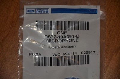 NEW OE Ford SYNC Navigation System Mircophone DS7Z-19A391-B Fusion MKZ A2