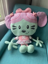 2009 Retired Wow Wow Wubbzy Daizy 24" Plush Stuffed Toy Nickelodeon Cartoon HTF