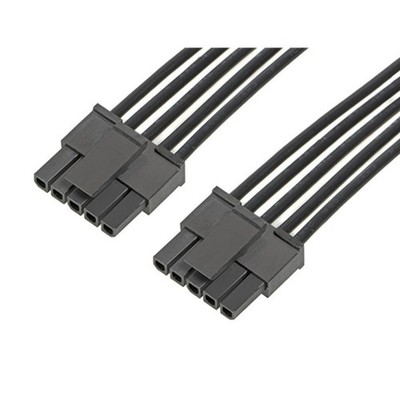 Molex 2147502051 Micro-Fit 3.0 5-Pin Female Cable Gold 150mm 6in 1x5 Single Row
