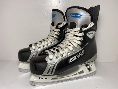 Nike Bauer Supreme Force Ice Hockey Skates Men s Size 9.5 TUUK Lightspeed Pro