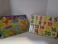Lift Learn Puzzles The Learning Journey International/ Numbers Dinosaurs/ 2