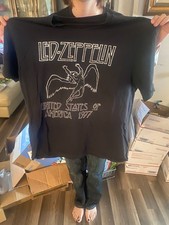 Led Zeppelin IV ZOSO black mens T-Shirt shirt LARGE size L