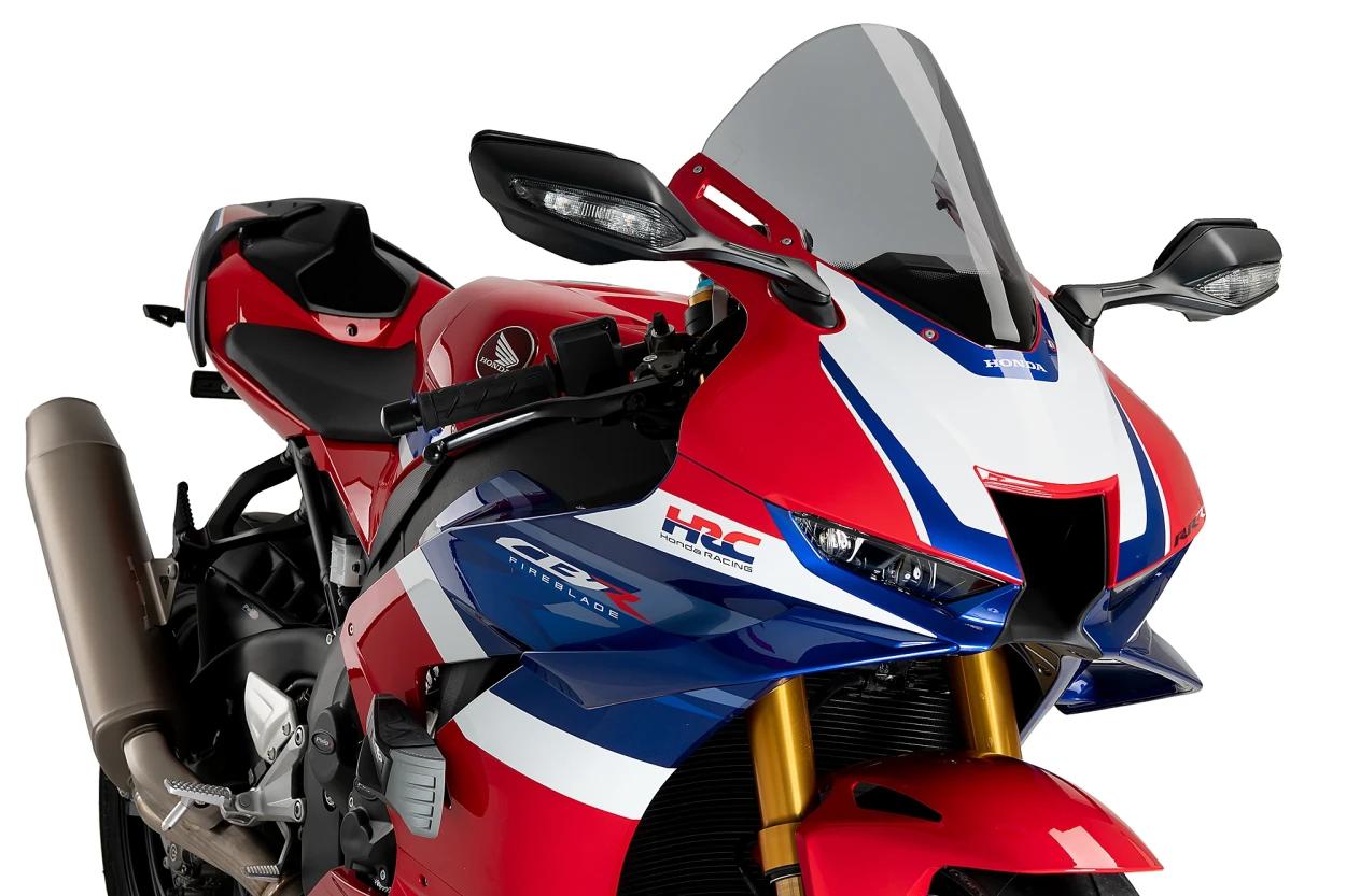 Puig Light Smoke R-Racer Screen Honda CBR1000RR-R Fireblade SP 2020-2025 - Image 2
