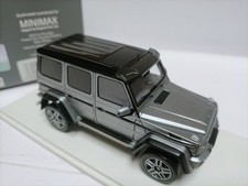 Spark 1:43 Mercedes-Benz G550 4x4 Grey Black Roof Car Model