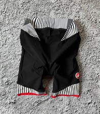 Castelli Illusione Women s Cycling Shorts Padded Black Striped Size L