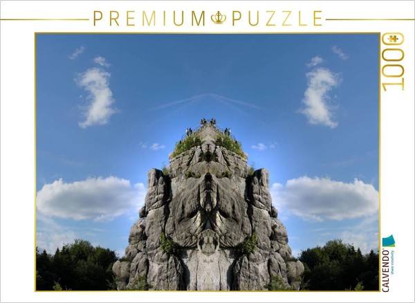 Calvendo Puzzle The Externsteine - Dimensions In The Mirror | 1000 Pieces, Finis-image