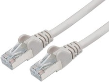 Intellinet Network Patch Cable, Cat6, 2m, Grey, Copper, S/FTP, LSOH / LSZH, PVC,