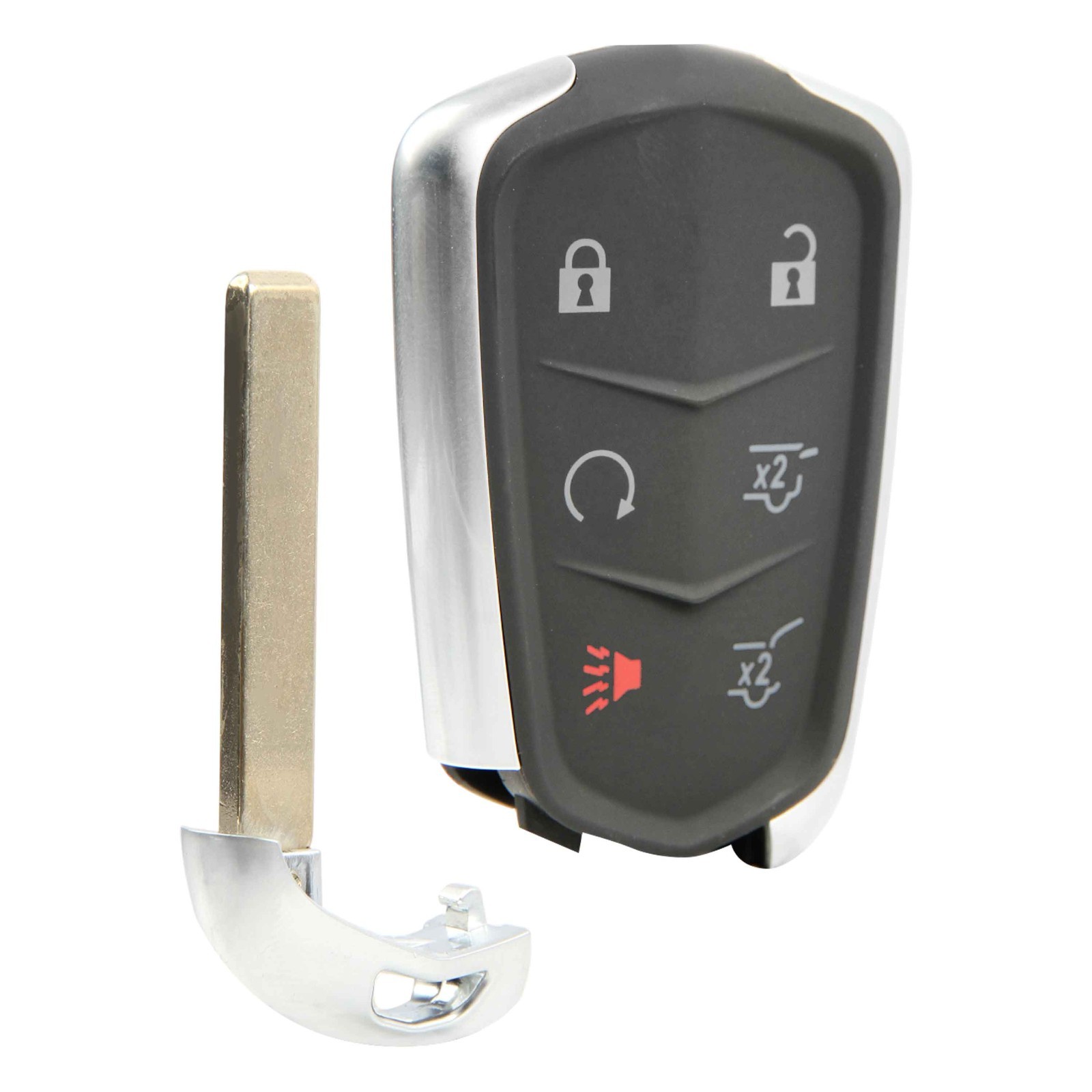 Remote 6btn Car Smart Key Fob For Cadillac (HYQ2EB 433mhz)