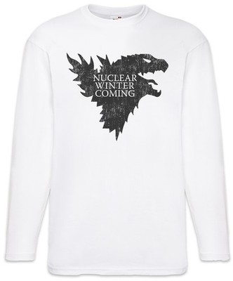 Nuclear Winter Langarm T-Shirt Godzilla Game Of Swords Houses Thrones Gojira