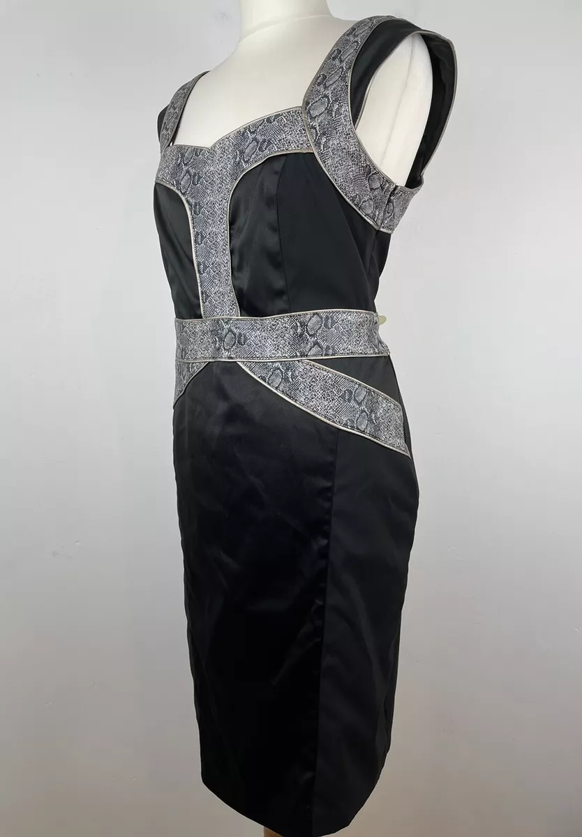 Faux snakeskin dress cheap