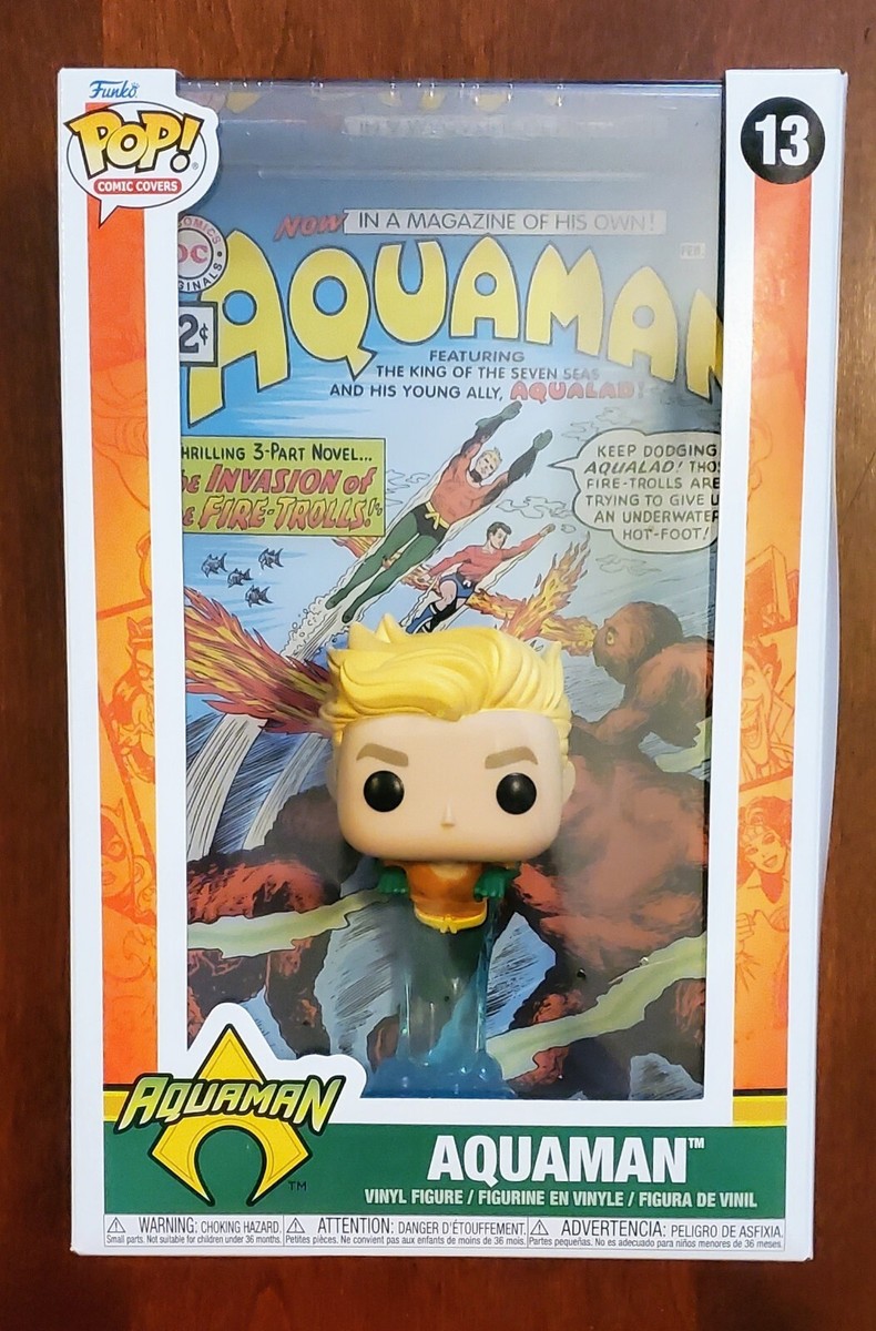 Funko pop! コミックカバー アクアマン フィギュア 13 Funko コミックカバー アクアマン フィギュア 13 - メルカリ