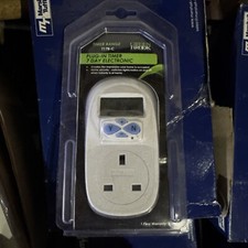 Greenbrook T17B-C Electronic Plug In 7 Day Seven Day Digital Timer Plug Adaptor