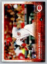 2015 Topps  Baseball #641 Yorman Rodriguez RC Cincinnati Reds
