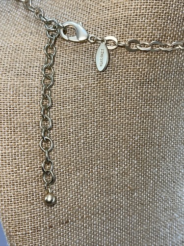 Chico's Matte Finished 40” Gold Tone Mixed Charms Necklace - Picture 8 of 11